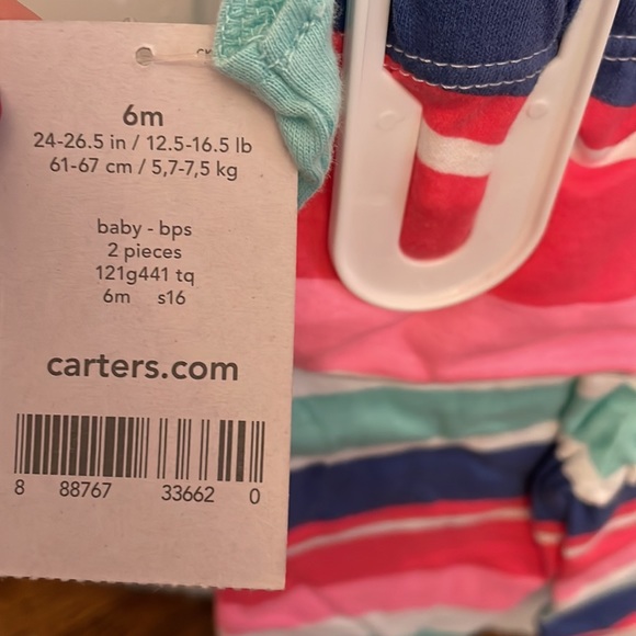 Carter’s Bodysuit and Leggings Set NWT - Picture 4 of 4